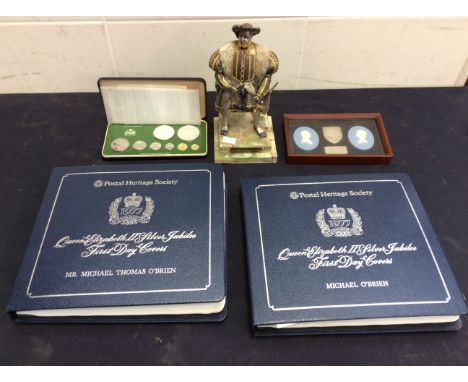 A collectors lot to include; two Postal Heritage Society first day cover albums of Queen Elizabeth II reign for Commonwealth 