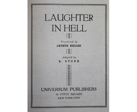   Laughter in Hell.Laughter in Hell. (Umschlagtitel: Neues S.A. Liederbuch... Possession  Laughter in Hell.    Laughter in He