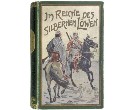   May,K.May,K. Im Reiche des silbernen Löwen. Versch. Aufl. 4 Bde. Fbg., Fehsenfeld 1898  May,K.    May,K.   Im Reiche des si