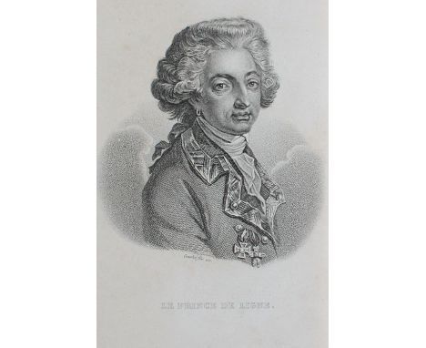   Ligne,(C.J.)de.Ligne,(C.J.)de. Memoires et melanges historiques et litteraires. Bde. 1-  Ligne,(C.J.)de.    Ligne,(C.J.)de.