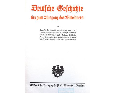   KonvolutKonvolut von ca. 45 Werken in ca. 50 Bänden zu versch. Themen, darunter auch K  Konvolut    Konvolut   von ca. 45 W
