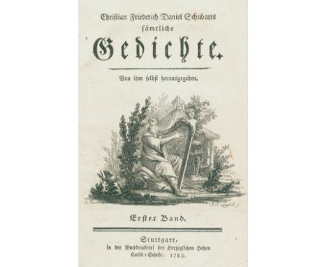   Schubart,C.F.D.Schubart,C.F.D. Sämtliche Gedichte. Von ihm selbst hrsg. 2 Bde. Stgt.,  Schubart,C.F.D.    Schubart,C.F.D.  