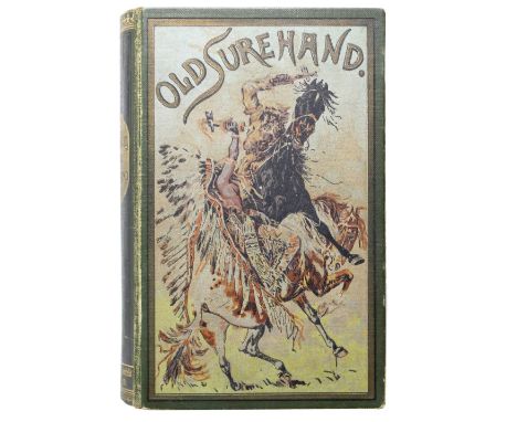   May,K.May,K. Old Surehand. Versch. Aufl. 3 Bde. Fbg., Fehsenfeld (1901-1908). Grüne il  May,K.    May,K.   Old Surehand. Ve