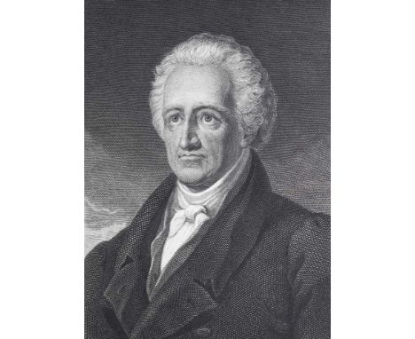   Goethe,J.W.v.Goethe,J.W.v. Sämmtliche Werke. 5 Bde. Paris, Tetot Freres 1836. Gr.8°.  Goethe,J.W.v.    Goethe,J.W.v.   Sämm