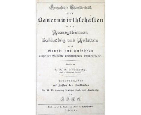  Lütgens,J.J.H.Lütgens,J.J.H. Kurzgefaßte Charakteristik der Bauernwirthschaften in d  Lütgens,J.J.H.    Lütgens,J.J.H.   Ku