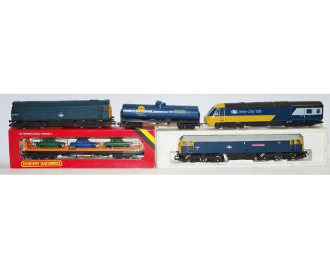 Hornby 00 R319 Class 47 Diesel 47541 The Queen Mother BR Blue Livery; Hornby R068 Class 25 25247 in BR Blue; Hornby Inter-Cit