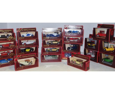 Matchbox Models of Yesteryear various in window code J re boxes including Y10-4 1957 Maserati 25oF 'Lightweight'; Y11-4 1932 