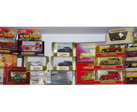 Matchbox Models of Yesteryear including YS-9 Special Edition YS-9 1936 Leyland 'Cub' Fire Engine FK-7, boxed &amp; leaflet; Y