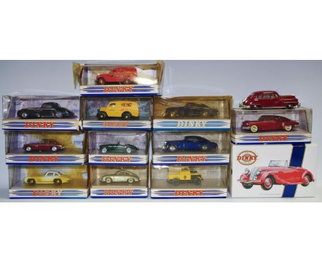 Matchbox "The Dinky Collection" including DY-25 1958 Porsche 356A Coupe, DY11 1948 Tucker Torpedo, DY-12 Mercedes Benz 300SL 