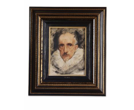 AFTER VAN DYCK  PORTRAIT OF A MAN IN A RUFF  oil on canvas  38cm x 29cm Provenance: Cairness House, Aberdeenshire