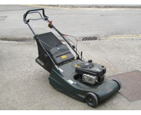 A Hayter Harrier 56 petrol driven rotary lawn mower with Briggs &amp; Stratton engine 