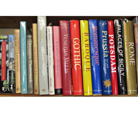 Architectural Interest - to include Konemann Publications on Rome, Baroc, Gothic, Venetian Villas, etc, together with further