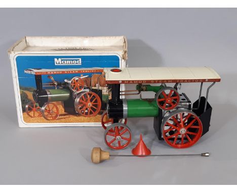 Boxed Mamod Traction Engine TE1a (missing safety valve) 