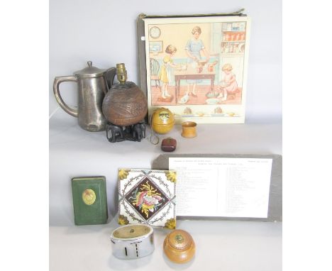 A miscellaneous collection of items including,  a near complete set of 1940’s school informative illustration, 71 out 75 imag