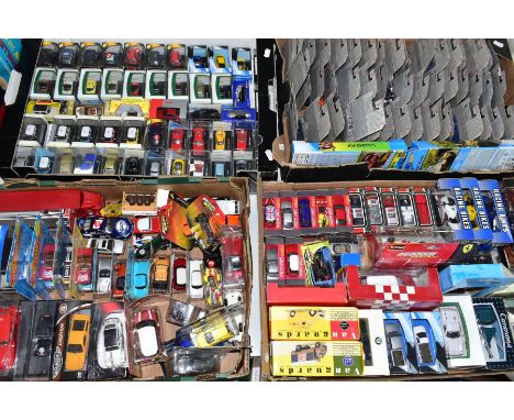 A COLLECTION OF ASSORTED BOXED MODERN DIECAST VEHICLES, to include Oxford Diecast, Solido, Hornby Skale Autos, Mattel Hot Whe