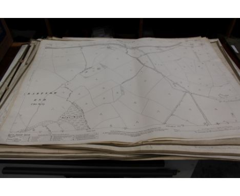 Early 20th century large Ordnance Survey maps, scale 1/2500, Maldon, Ramsey, Harwich, Chelmsford, Saffron Walden, Colchester,