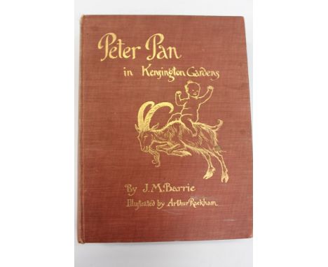 Book - Peter Pan in Kensington Gardens by J. M. Barrie, illustrated by Arthur Rackham Hodder & Stoughton 1906 CONDITION REPOR