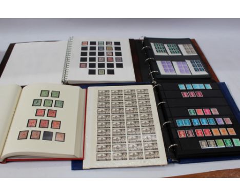 Stamps - G.B. stamp collection in albums and stockcards - including comprehensive selection of Machins, booklets, cylinder bl