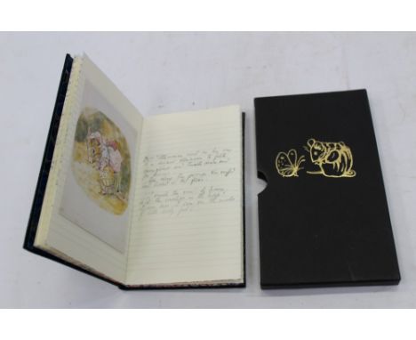 Book - Beatrix Potter - The Tale of Mrs Tittlemouse - a facsimile of the manuscript 1979, limited edition 277 / 500 copies, g