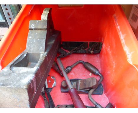 Assorted tools including Stanley 78 plane