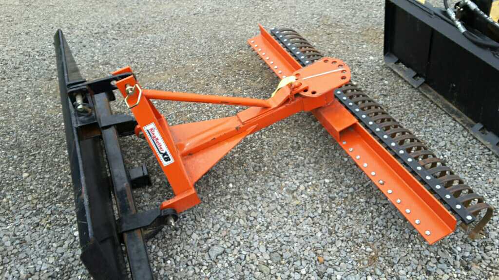 King Cutter Stone Rake Attachment