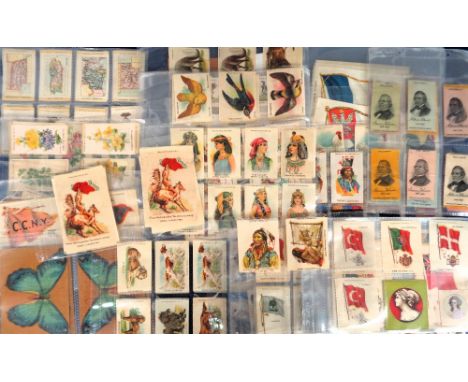Tobacco silks, ATC, a comprehensive collection of 150+ tobacco silks, many different series & sizes, also variations with Fac