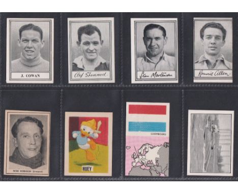 Trade cards, Liam Devlin, a collection of 23 type cards inc. Famous Footballers A1, A2, A3 & New Series, Famous Speedway Star