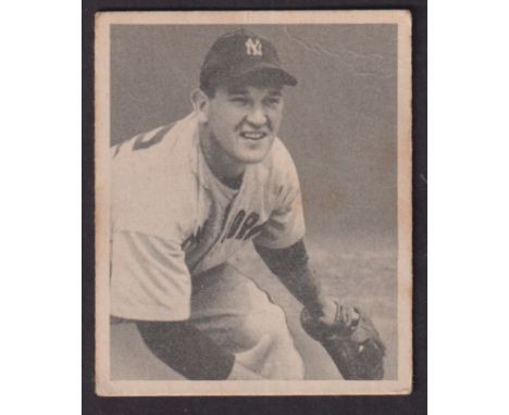 Trade card, USA, Bowman, Baseball Cards, 1948, type card, no 14 Allie Reynolds (slight crease, gd) (1)