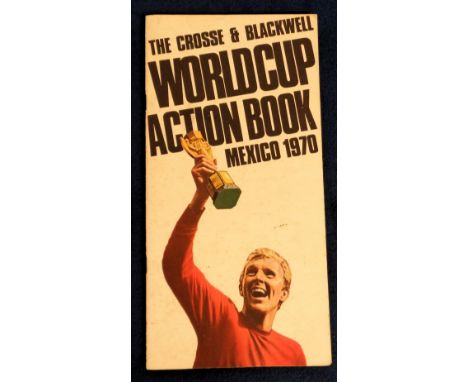 Trade issue, Crosse & Blackwell, World Cup Action book, Mexico 70, complete with all 16 stand-up Footballers inside & all unc