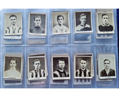 Trade cards, Football, Mixture of cards including DC Thomson K sized photographic footballers (over 200 single cards, duplica