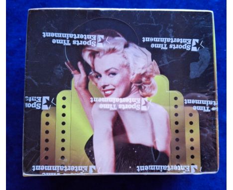 Trading Cards, Sports Time Inc 1995, Marilyn ( Monroe ) 2, unopened still Factory Sealed retail box, stated to contain 36 pac