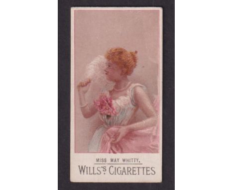 Cigarette card, Wills, Actresses (Typeset back), type card, Miss May Whitty (gd) (1) 