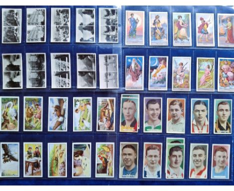 Cigarette cards, 20 sets, Churchman (5, including Boxing Personalities Association Football 1st and 2nd), Players (5, includi