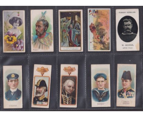Cigarette cards, Interesting selection 32 cards, including Taddy (5) Natives of World, Sports Pastimes, Coronation Series (al