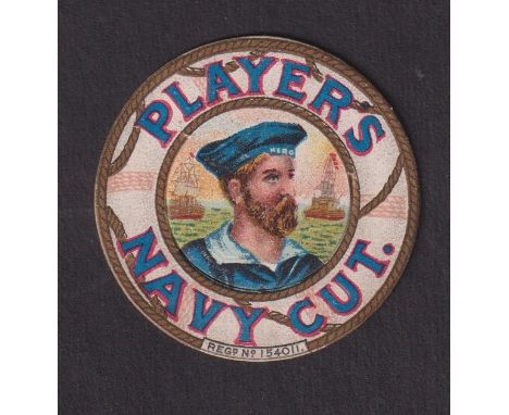 Cigarette card, Player's, Bookmark (1903 Calendar back), 'K' size, circular (vg) (1)