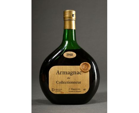 Flasche 1940 Armagnac du Collectionneur, J. Dupeyron, Condom en Armagnac, 0,7l