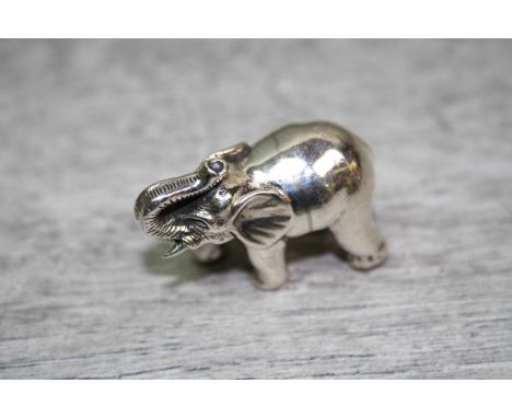 A Sterling Silver figure of an Elephant