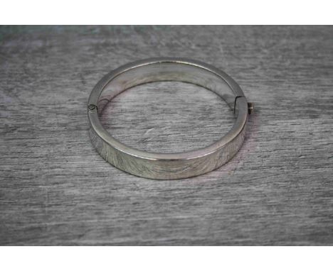 Heavy Silver Bangle