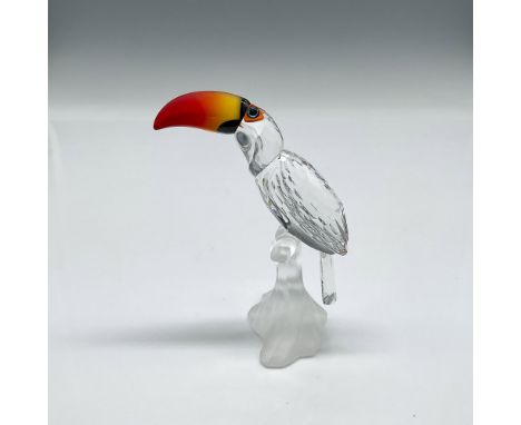 This wonderful figure is part of the Feathered Beauties Collection. Made from clear faceted crystal with fire opal crystal be