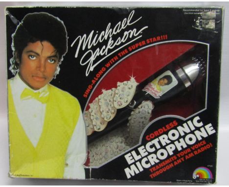 Michael Jackson Electronic Microphone 1984 MJJ Productions 
