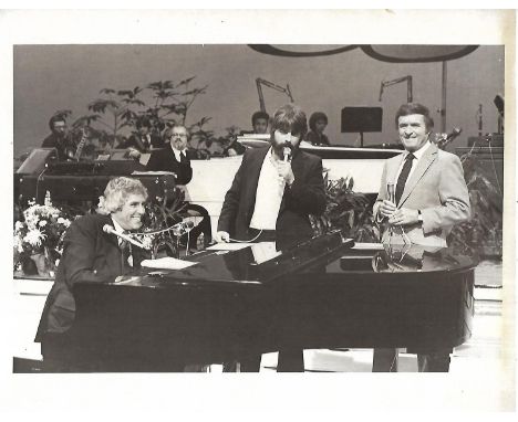 14 Original photographs of Burt Bacharach &amp; Michael McDonald on Mike Douglas Show 1 Original Doobie Brothers promo photog