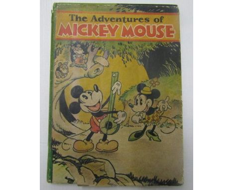 Adventures of Micky Mouse book, First Edition, published by George G. Harrap &amp; Co Ltd 1931 