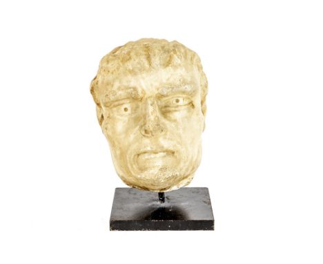 Ancient Rome, presumably 2th Cent., marble sculpture depicting the head of Dictator Lucius Cornelius Sulla (138 -78 BC) Sulla