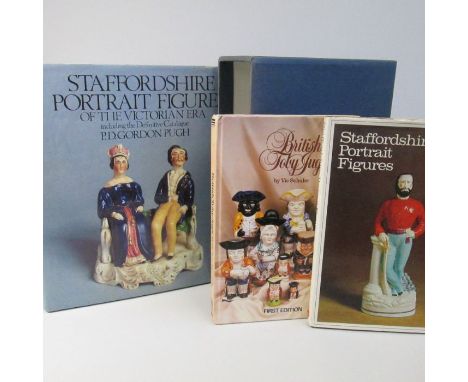 A Small Selection of three Books all Relating to Staffordshire Figures and Toby Jugs.Staffordshire Portrait Figures By  P.D. 