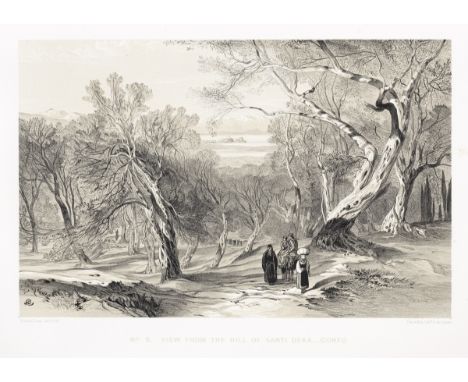 LEAR (EDWARD)Views in the Seven Ionian Islands, First edition,  lithographed title and 20 tinted lithographed views by Day &a