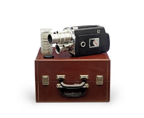 A Cine Kodak K 16mm Camera, no. 3547with three turret lens, in carrying case, Footnotes:Provenance: Christie's, London, South