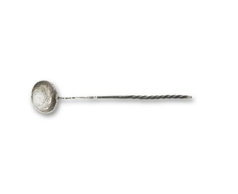 A Silver Soup LadleWilliam Chawner, London, 1761 .Footnotes:Provenance: Purchased from Bruford and Heming Ltd London on 25 Ju