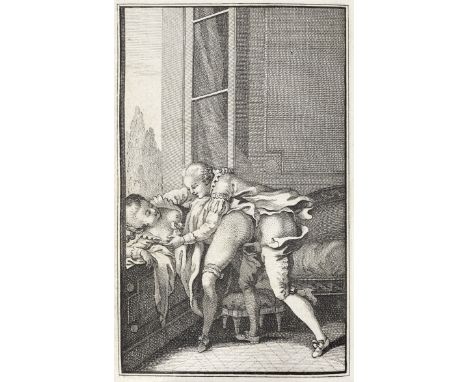 [CHORIER (NICOLAS)]Le Meursius françois, ou Entretiens galans d'Aloysia, 2 vol.,  printed on 'papier bleuâtre', half-titles, 