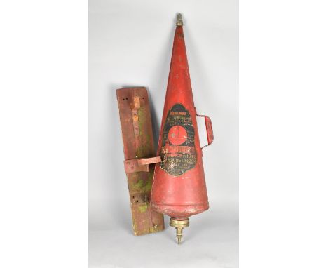 A Vintage Minimax Fire Extinguisher with Wall Mount Fitting 
