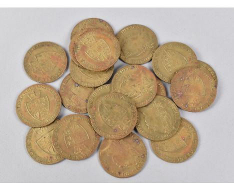 Twenty Gambling Guinea Tokens, Fattorini of Bradford (First Produced in 1832) 